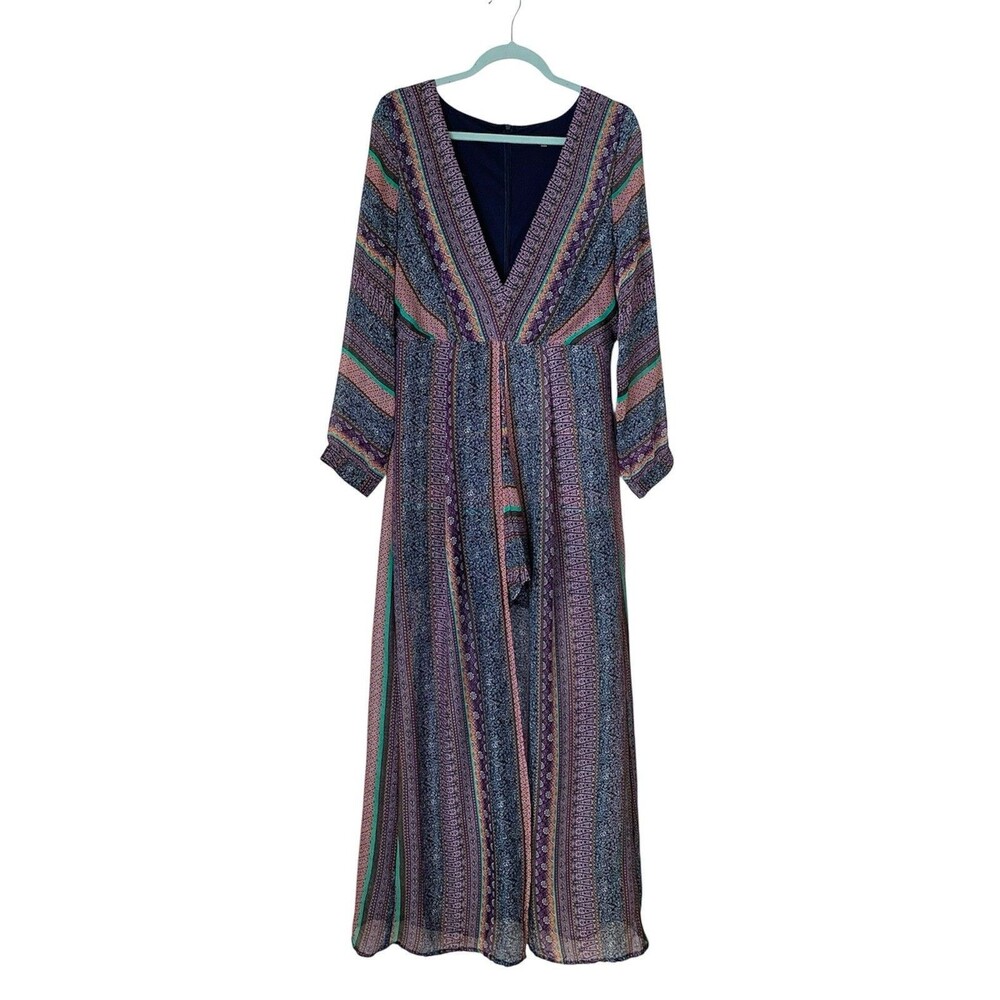 The Clothing Company Boho Kimono Romper Muticolor- Size Large